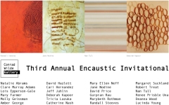 Third Annual Encaustic Invitational, Conrad Wilde Gallery