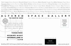 Altered Space Gallery, Martini Group show
