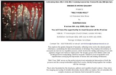 Melt-Fuse-Melt, Shades & Wood Gallery, Solo Show